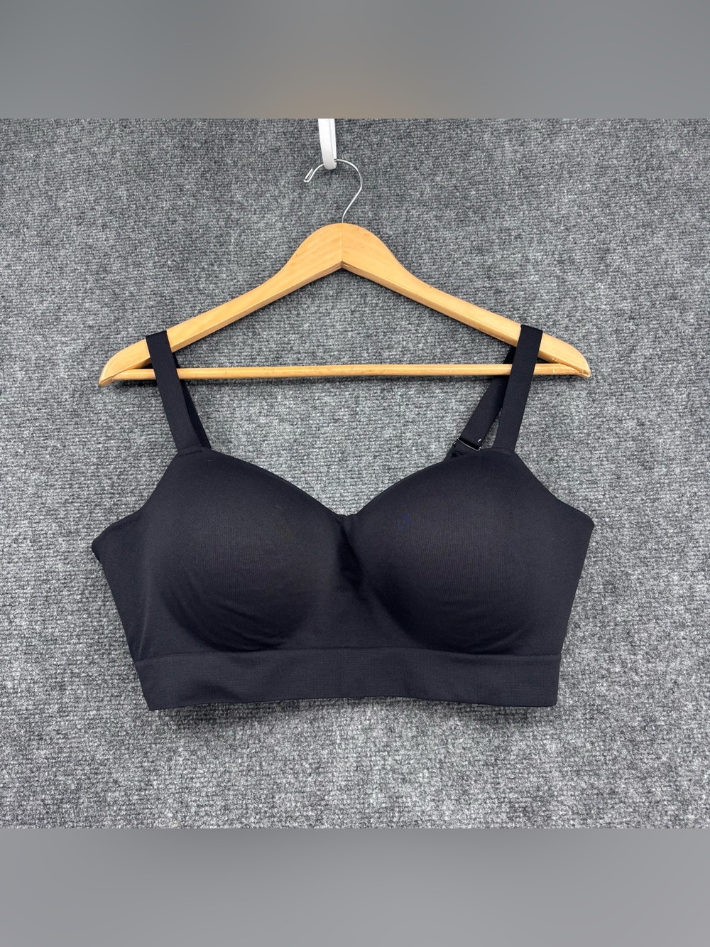 TrueKind Black Supportive Comfort Wireless Shaping Bra Women’s XL
